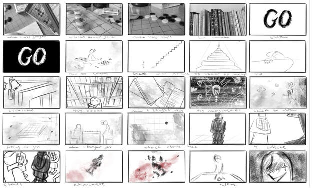 Go, Storyboard