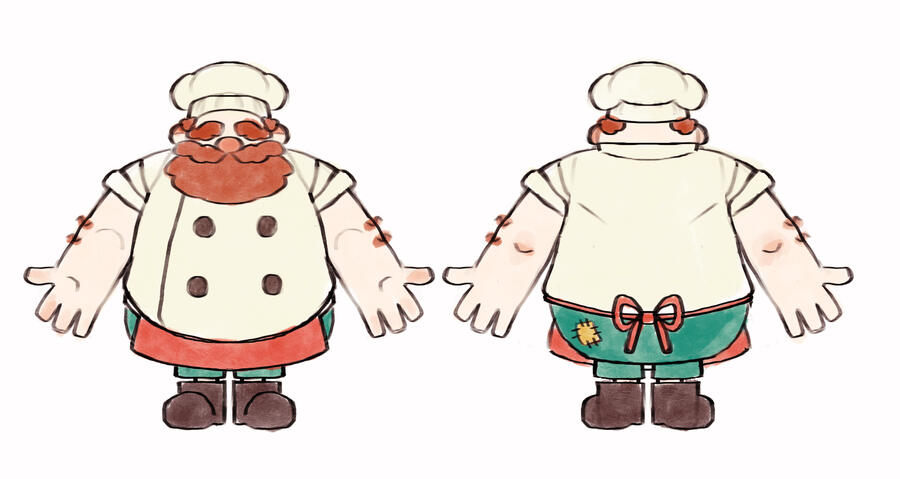 Character Concept Art by Joelle Burt